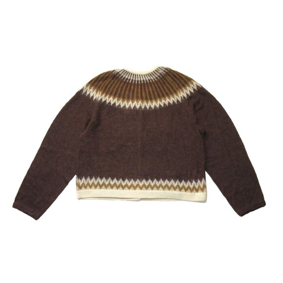 J. Crew Brown and Cream Sweater - Picture 4 of 4